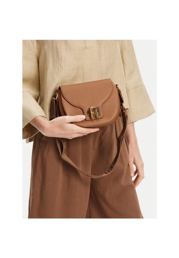 Torebka Furla. Kolor: brązowy