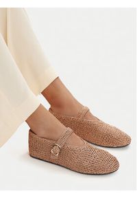 Badura Baleriny EO-ALENA-01 Złoty. Kolor: złoty. Materiał: materiał #8