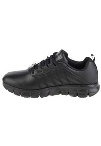 skechers - Buty do chodzenia damskie Skechers Sure Track Erath. Kolor: czarny. Sport: turystyka piesza
