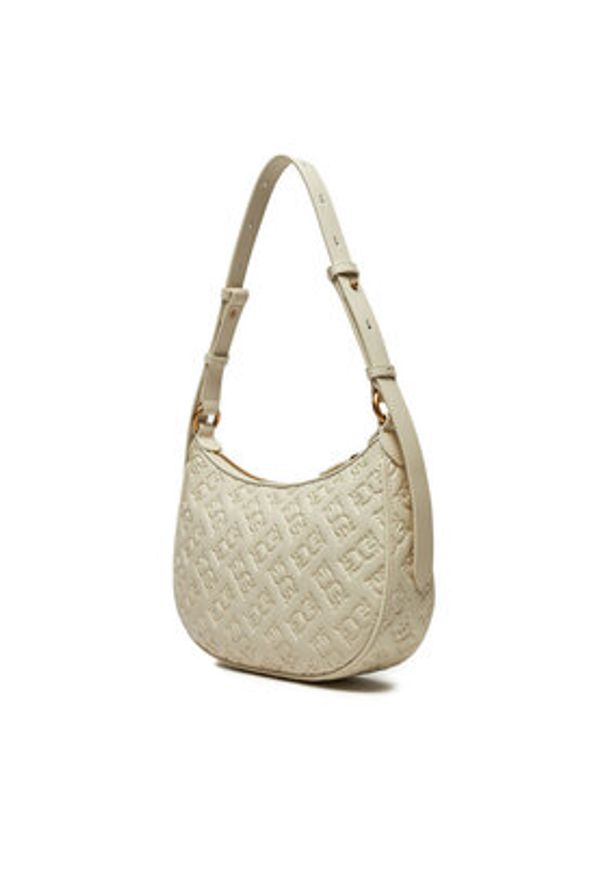 Pinko - PINKO Torebka Half Moon Mini Fl AI 24-25 PLTT 102790 A1YB Écru. Materiał: skórzane