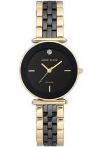 Zegarek Anne Klein AK/3158BKGB Diamond Ceramic Gold and Black damski #1
