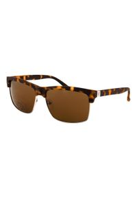 Fila - Okulary przeciwsłoneczne Boardriders UV cat. 3. Kolor: brązowy