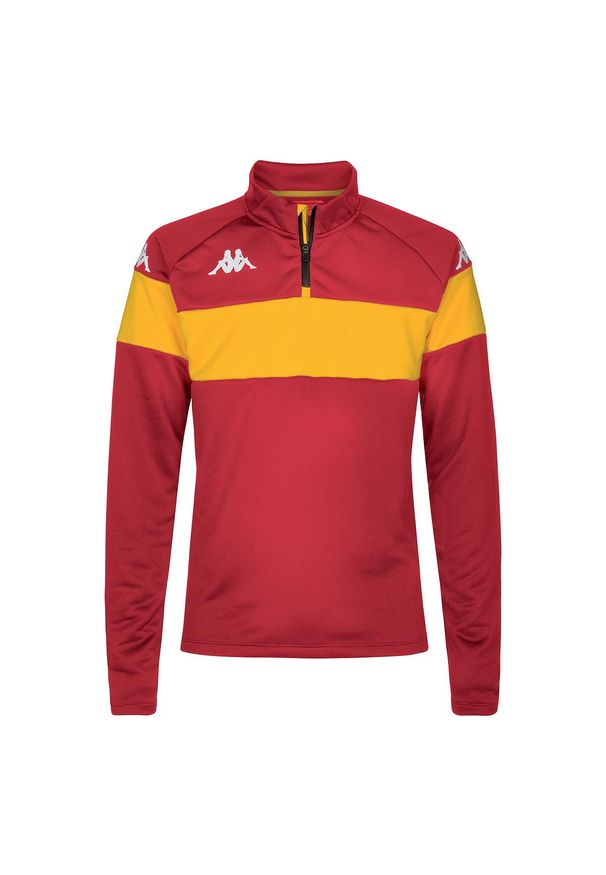 Bluza dziecięca Kappa Dovare. Kolor: wielokolorowy, żółty, czerwony. Sport: joga i pilates
