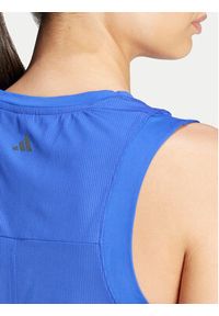 Adidas - adidas Koszulka techniczna Studio IS2963 Niebieski Regular Fit. Kolor: niebieski. Materiał: syntetyk #4