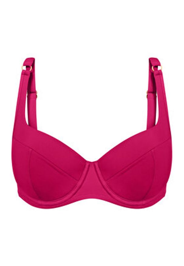 Triumph Góra od bikini Summer Twist 10222675 Różowy. Kolor: różowy. Materiał: syntetyk