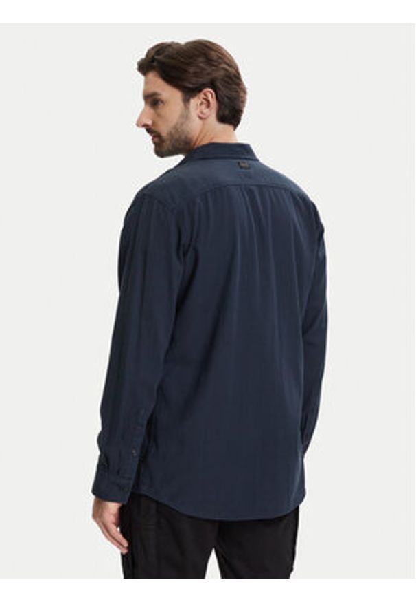 G-Star RAW - G-Star Raw Koszula Clean D25196-D454 Granatowy Regular Fit. Kolor: niebieski. Materiał: bawełna