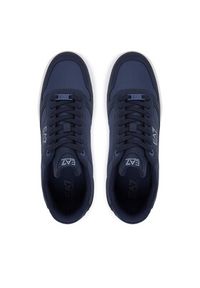 EA7 Emporio Armani Sneakersy 7X000786 AF26388 MB635 Granatowy. Kolor: niebieski. Materiał: materiał #3