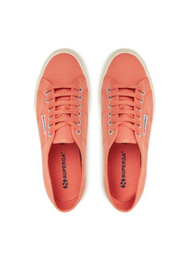 Superga Tenisówki 2750 Cotu Classic S000010 Pomarańczowy. Kolor: pomarańczowy. Materiał: materiał