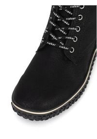 Rieker Trzewiki Z4218-00 Czarny. Kolor: czarny. Materiał: skóra #4
