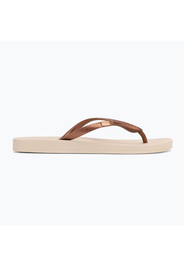 Japonki damskie Ipanema Anatomic Brasilidade. Kolor: brązowy