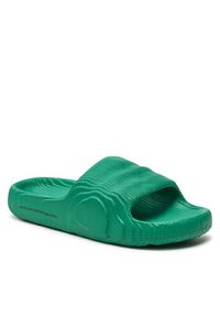 Adidas - adidas Klapki adilette 22 Slides IF3661 Zielony. Kolor: zielony