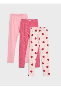 Sinsay - Legginsy 3 pack - wielobarwny