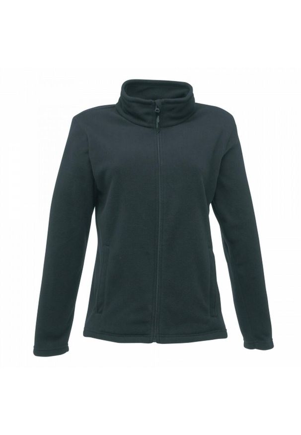 Regatta - Damski Polar Z Suwakiem Micro. Kolor: szary. Materiał: polar. Sezon: zima. Sport: turystyka piesza