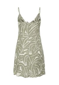 only - ONLY Sukienka letnia Nova 15347862 Khaki Regular Fit. Kolor: brązowy. Materiał: wiskoza. Sezon: lato #2