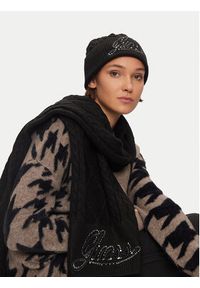 Guess Szalik W4BZ25 Z3362 Czarny. Kolor: czarny. Materiał: materiał