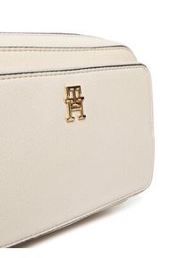 TOMMY HILFIGER - Tommy Hilfiger Torebka Th Icon Camera Bag AW0AW18120 Écru. Materiał: skórzane #5
