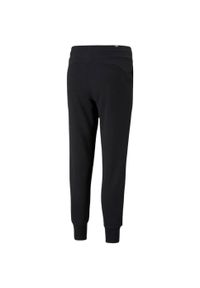 Puma - Spodnie Do Biegania Essential Dla Kobiet. Kolor: czarny. Sport: fitness