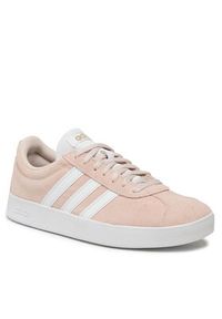 Adidas - adidas Buty VL Court 2.0 H06114 Różowy. Kolor: różowy. Materiał: skóra #4