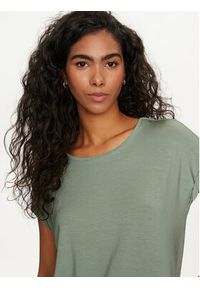Vero Moda T-Shirt Ava 10284468 Zielony Regular Fit. Kolor: zielony. Materiał: lyocell #4