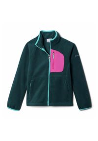 columbia - Columbia Polar Fast Trek Iii Fleece Fz 1887852414. Kolor: zielony. Materiał: polar