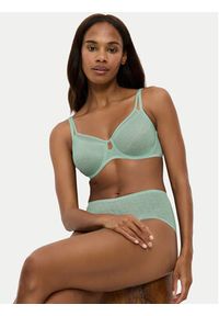 Triumph Biustonosz z fiszbiną Signature Sheer 10215906 Zielony. Kolor: zielony. Materiał: syntetyk #4