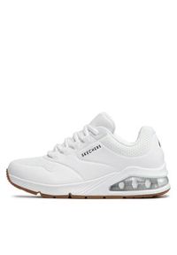 skechers - Skechers Sneakersy Uno 2 155543/WHT Biały. Kolor: biały. Materiał: skóra #2