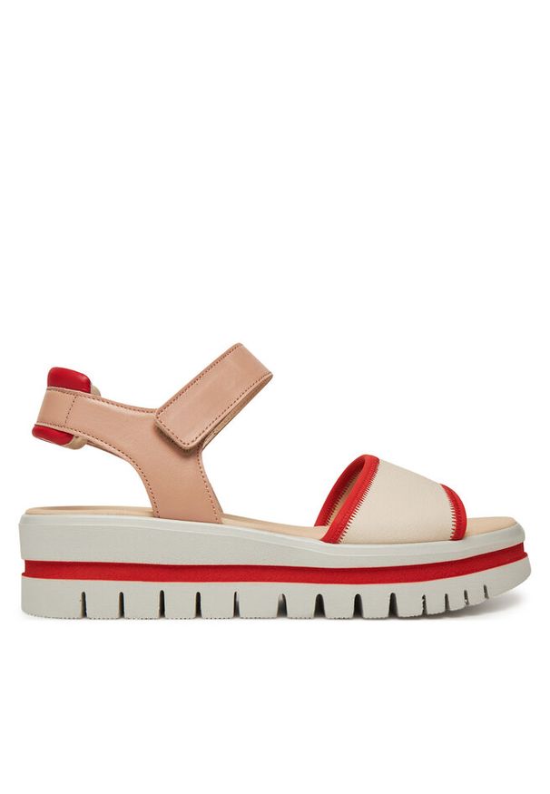 Sandały Gabor. Kolor: beżowy