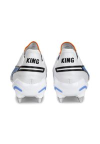 Puma - Buty do piłki nożnej męskie PUMA King Ultimate MXSG. Kolor: czarny, pomarańczowy, biały, wielokolorowy. Sport: piłka nożna
