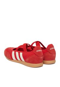 Adidas - adidas Baleriny CEO-BARREDA MARY JANE HQ7398 Czerwony. Kolor: czerwony. Materiał: skóra, zamsz #3
