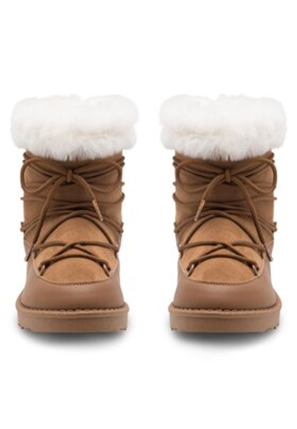 Jenny Fairy Botki WSL19150-20 Brązowy. Kolor: brązowy. Materiał: materiał