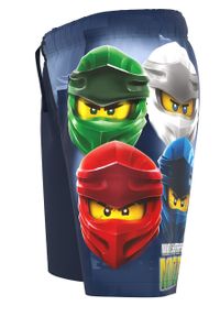 LEGO Wear - Lego Wear szorty dziecięce kolor granatowy. Okazja: na co dzień. Kolor: niebieski. Wzór: nadruk. Styl: casual #3