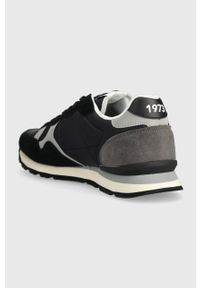 Pepe Jeans sneakersy BRIT REFLECT M kolor czarny PMS30985. Nosek buta: okrągły. Zapięcie: sznurówki. Kolor: czarny. Materiał: guma #4