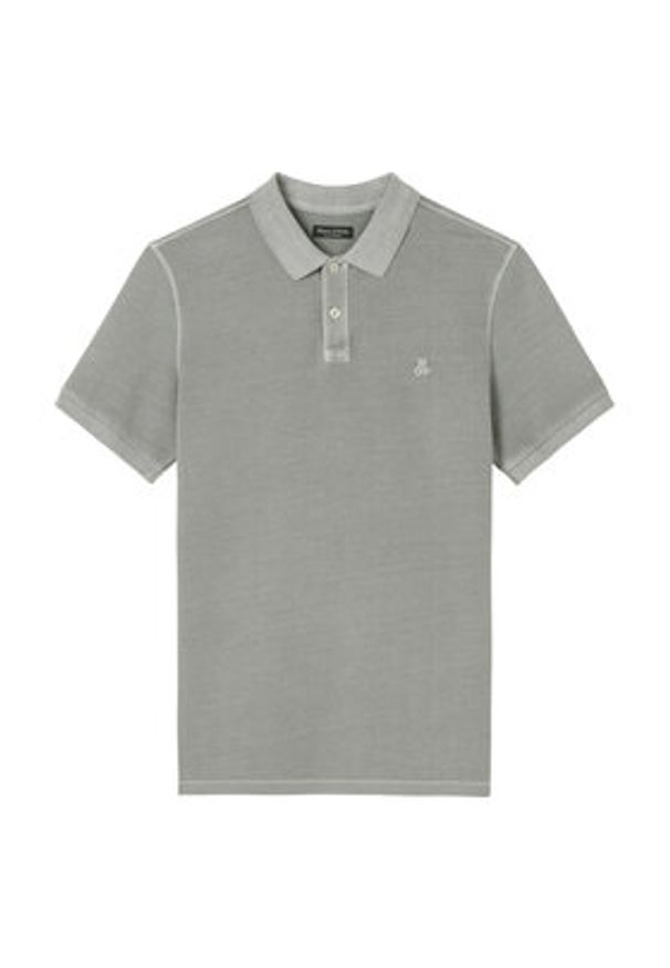 Marc O'Polo Polo B21226653000 Szary Regular Fit. Typ kołnierza: polo. Kolor: szary. Materiał: bawełna