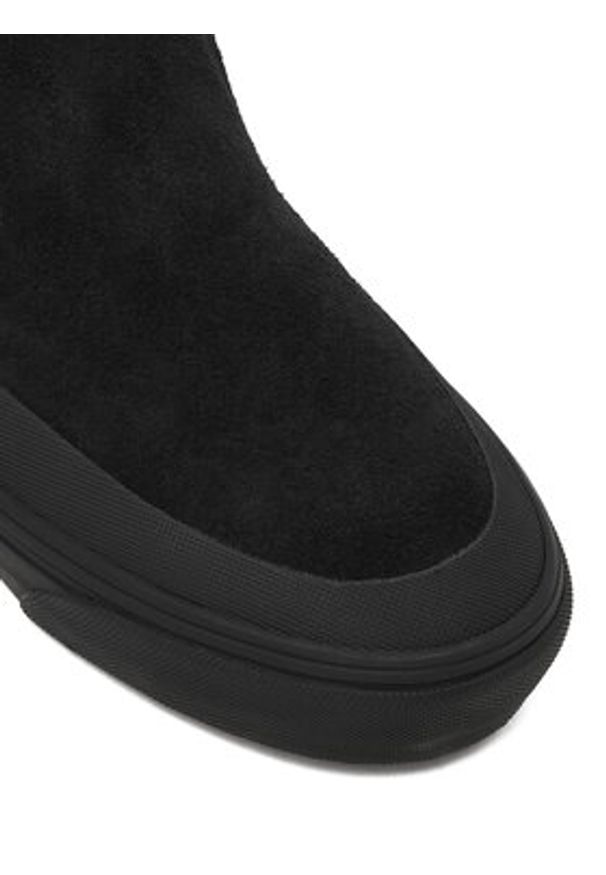 Vans Sneakersy MTE Mid-Slip Insulated VN000DANBLK1 Czarny. Kolor: czarny. Materiał: zamsz, skóra