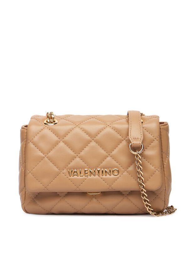 VALENTINO - Valentino Torebka Ocarina VBS3KK05R Beżowy. Kolor: beżowy. Materiał: skórzane