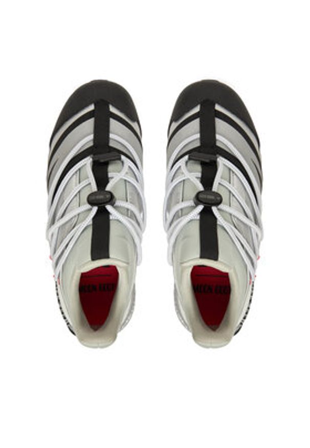 Adidas - adidas Sneakersy Moon Boot Ub JQ7847 Srebrny. Kolor: srebrny. Materiał: materiał