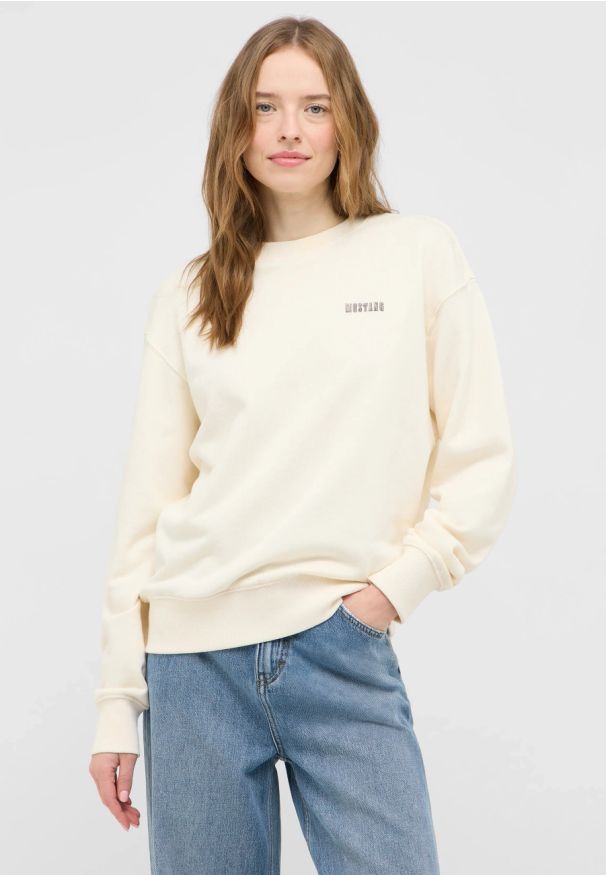 Damska bluza nierozpinana Mustang Style Aberdeen Whisper White 1016768 2013