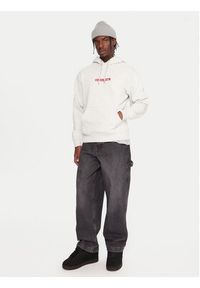Quiksilver Bluza Dna EQYFT05121 Szary Oversize. Kolor: szary. Materiał: bawełna
