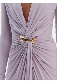 Elisabetta Franchi Sukienka wieczorowa AB-R29-61E2-V850 Fioletowy Regular Fit. Kolor: fioletowy. Materiał: syntetyk. Styl: wizytowy #2