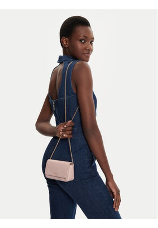 Liu Jo Torebka Ecs S Crossbody AF4278 E0087 Różowy. Kolor: różowy. Materiał: skórzane