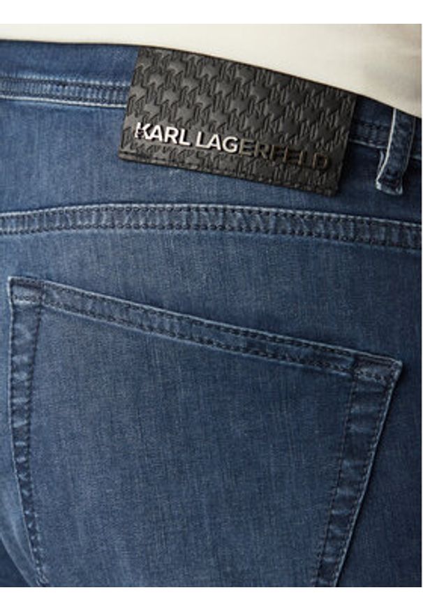Karl Lagerfeld - KARL LAGERFELD Jeansy 265501 562839 Niebieski Skinny Fit. Kolor: niebieski
