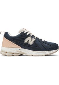 Buty męskie New Balance M1906FB – granatowe. Kolor: niebieski. Materiał: guma, skóra, syntetyk, materiał. Szerokość cholewki: normalna. Sport: turystyka piesza #1