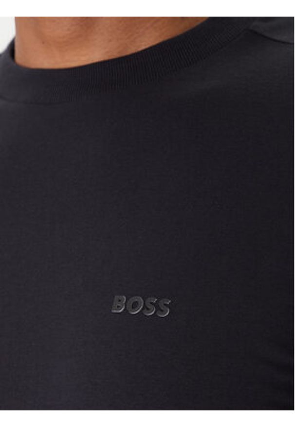 BOSS T-Shirt 50506373 Granatowy Regular Fit. Kolor: niebieski. Materiał: bawełna