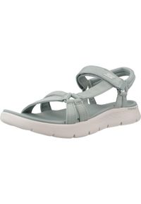 skechers - Sandały Skechers Model Go Walk Flex Sandal Kolor Niebieski. Kolor: niebieski. Materiał: tkanina