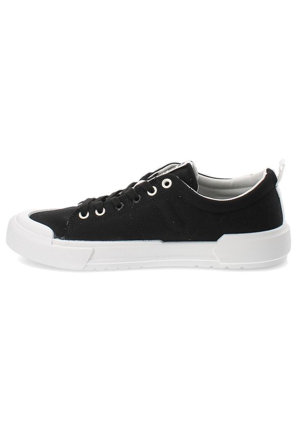 Big-Star - Czarne Trampki Big Star Sportowe Obuwie Damskie. Kolor: czarny. Materiał: materiał. Sezon: lato. Styl: sportowy