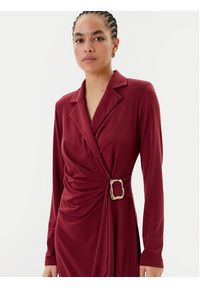 Joseph Ribkoff Sukienka koktajlowa 253145 Bordowy Slim Fit. Kolor: czerwony. Materiał: syntetyk. Styl: wizytowy #4
