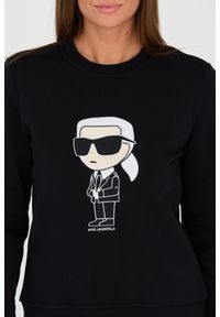 Karl Lagerfeld - KARL LAGERFELD Czarna bluza Ikonik 2.0. Kolor: czarny #7