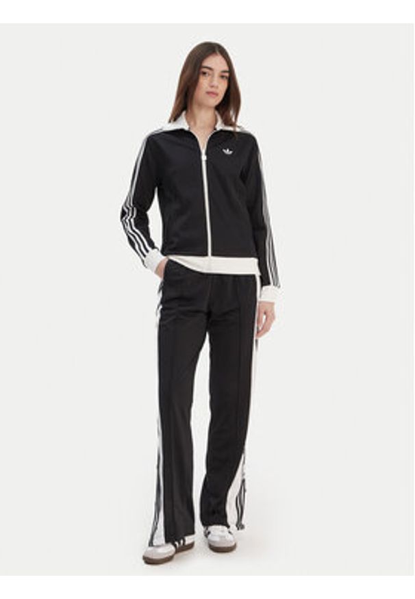 Adidas - adidas Bluza adicolor Classic KD7969 Czarny Regular Fit. Kolor: czarny. Materiał: bawełna