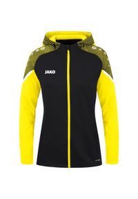 Bluza dresowa z kapturem Jako Performance. Typ kołnierza: kaptur. Kolor: żółty, czarny, wielokolorowy. Materiał: dresówka #1