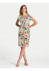 Swing Sukienka koktajlowa 5AI20700 Kolorowy Regular Fit. Materiał: syntetyk. Wzór: kolorowy. Styl: wizytowy